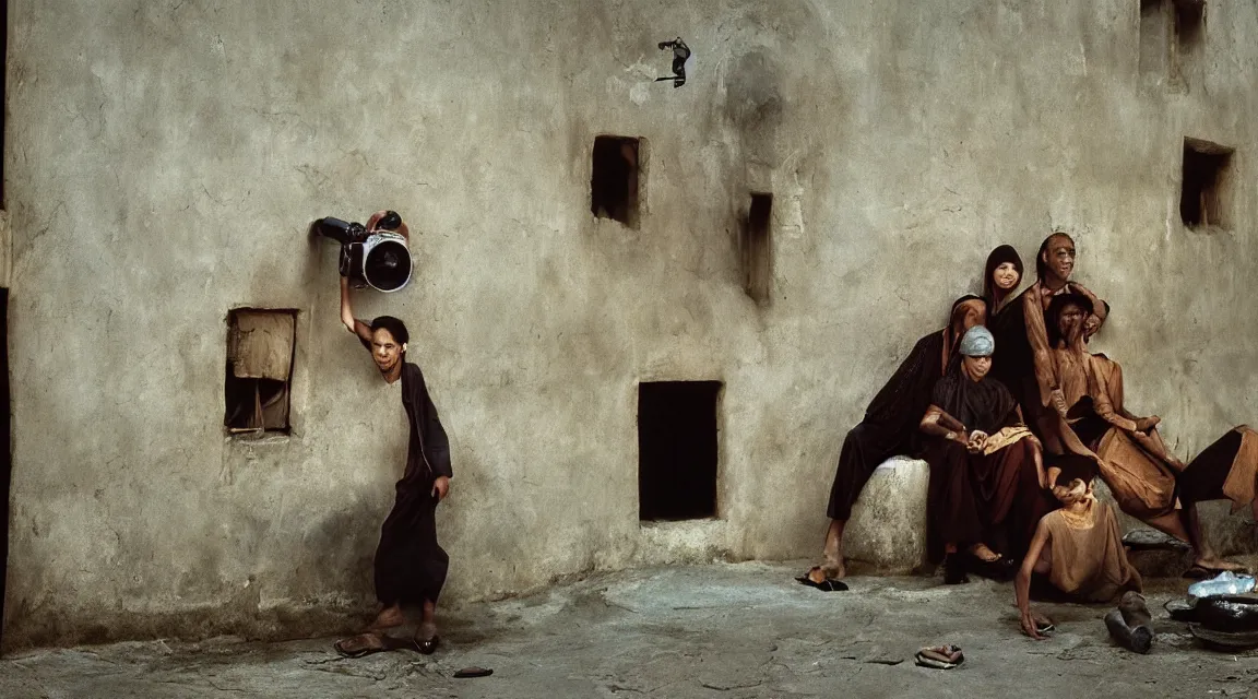 Prompt: photograpy ofred pill taked by Steve McCurry