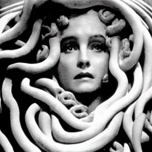 Image similar to medusa, still from the the thing