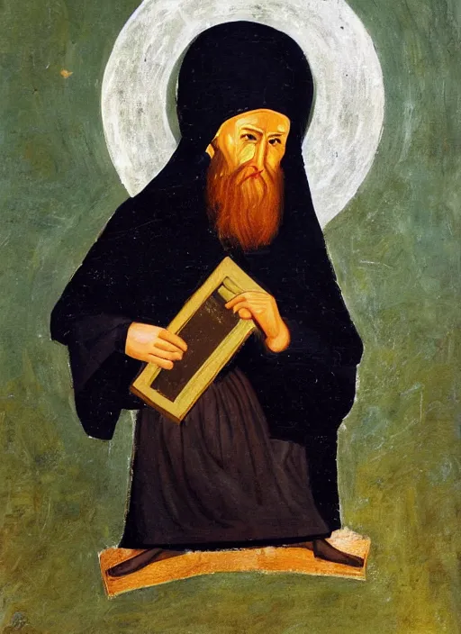 Image similar to orthodox monk