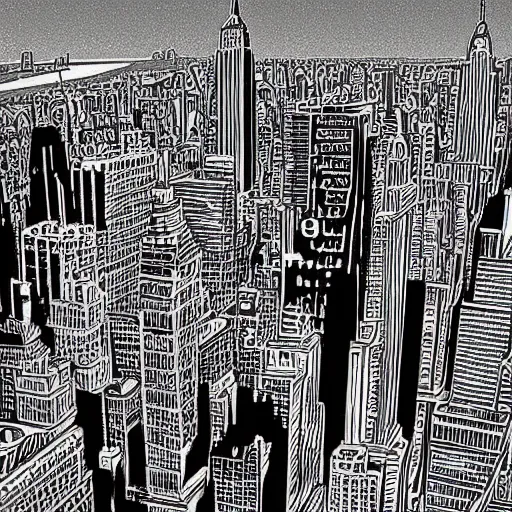 Image similar to Digital art of New York City on Mars home to 80 million people, grainy 80's style retro futuristic art