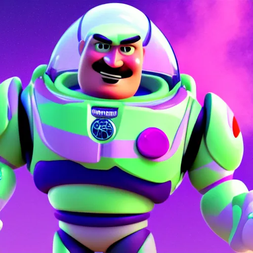 Image similar to Steve Harvey is Buzz Lightyear, hyperdetailed, artstation, cgsociety, 8k