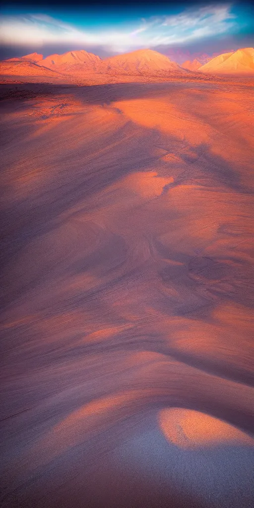 Prompt: a desert landscape by marc adamus