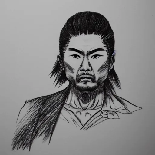 Prompt: intricate, realistic ink drawing of a yakuza in a splash of ink, 8 k