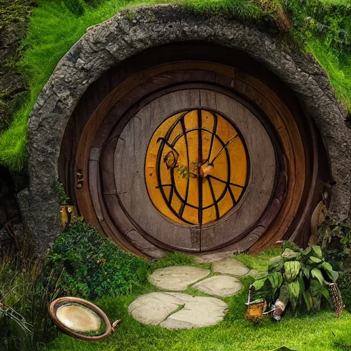 Image similar to hobbit world