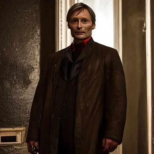 Image similar to mads mikkelsen as hannibal