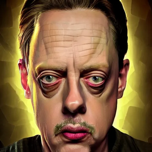 Prompt: hyperrealistic mixed media high resolution painting of a Steve Buscemi as the alien Kuato in Total Recall, stunning 3d render inspired art by István Sándorfi and Greg Rutkowski and Unreal Engine, perfect symmetry, dim volumetric lighting, 8k octane beautifully detailed render, post-processing, extremely hyper-detailed, intricate, epic composition, highly detailed attributes, highly detailed atmosphere, cinematic lighting, masterpiece, trending on artstation, very very detailed, masterpiece, stunning, flawless structure, lifelike texture, perfection,