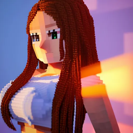 minecraft girl rig