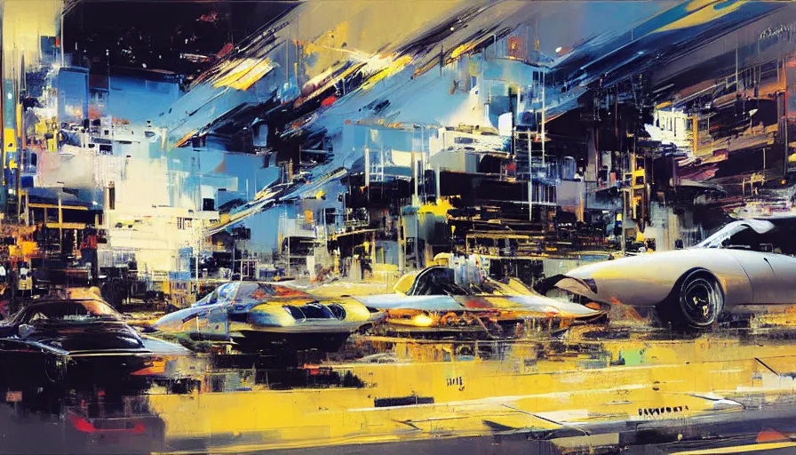 Image similar to the two complementary forces that make up all aspects and phenomena of life, by John Berkey