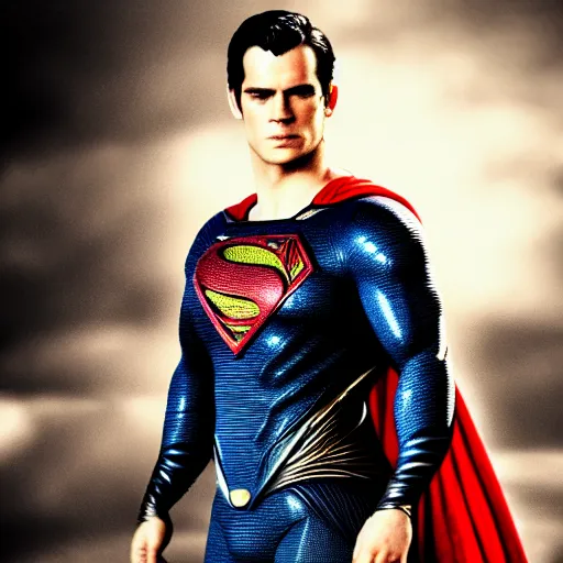 Image similar to an potrait of Avril Lavigne play Man of Steel replacing Henry Cavill, photorealistic, high detail, photo studio, testing custom, 4k