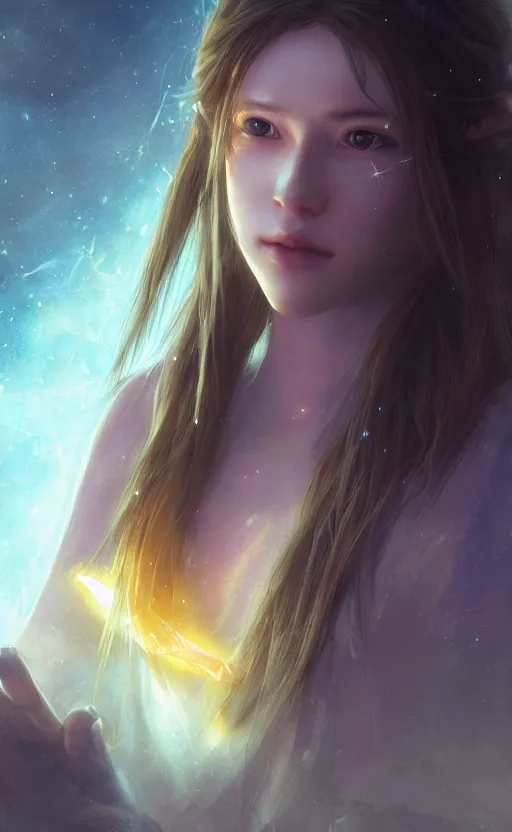 Image similar to a girl from final fantasy live action, cosplaying as pikachu, evocative, mystical night, very very very very detailed, award winning, masterpiece digital painting by greg rutkowski, alex grey, artstation, 4 k wallpaper