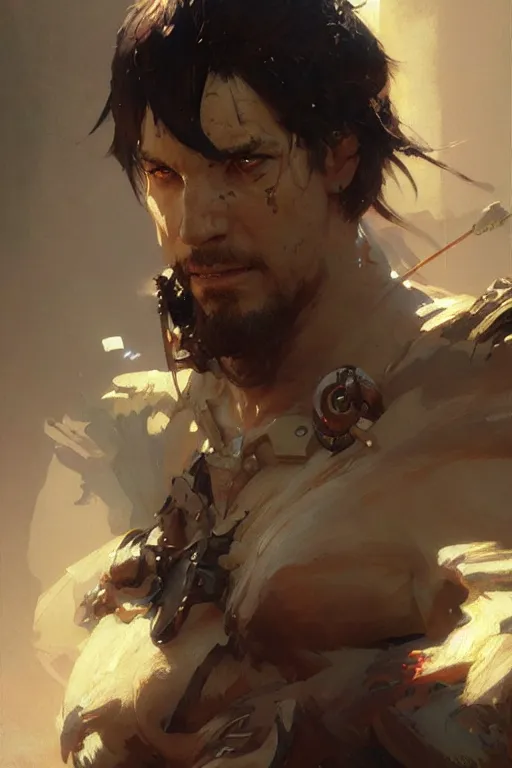 Image similar to inugame korone portrait dnd, painting by gaston bussiere, craig mullins, greg rutkowski, yoji shinkawa