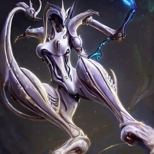 Prompt: highly detailed exquisite warframe fanart, worms eye view, looking up at a 500 foot tall beautiful saryn prime female warframe, as a stunning anthropomorphic robot female dragon, sleek smooth white plated armor, posing elegantly over your tiny form, unknowingly walking over you, you looking up from the ground between the robotic legs, detailed legs looming over your pov, proportionally accurate, anatomically correct, sharp claws, two arms, two legs, robot dragon feet, camera close to the legs and feet, giantess shot, upward shot, ground view shot, front shot, epic shot, high quality, captura, realistic, professional digital art, high end digital art, furry art, giantess art, anthro art, DeviantArt, artstation, Furaffinity, 3D, 8k HD render, epic lighting