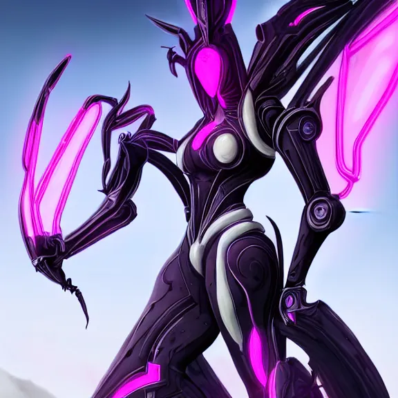 Prompt: highly detailed giantess shot exquisite warframe fanart, looking up at a giant beautiful stunning saryn prime female warframe, as a stunning anthropomorphic robot female dragon, looming over you, dancing elegantly over you, your view upward between the legs, white sleek armor with glowing fuchsia accents, proportionally accurate, anatomically correct, sharp robot dragon paws, two arms, two legs, camera close to the legs and feet, giantess shot, upward shot, ground view shot, paw shot, leg and thigh shot, elegant front shot, epic low shot, high quality, captura, realistic, sci fi, professional digital art, high end digital art, furry art, macro art, giantess art, anthro art, DeviantArt, artstation, Furaffinity, 3D realism, 8k HD octane render, epic lighting, depth of field