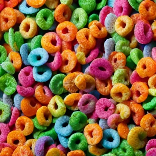 Image similar to a really, really, really, really, really sad photo of fruit loops