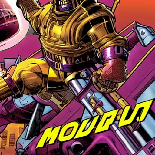 Prompt: modok in the mcu