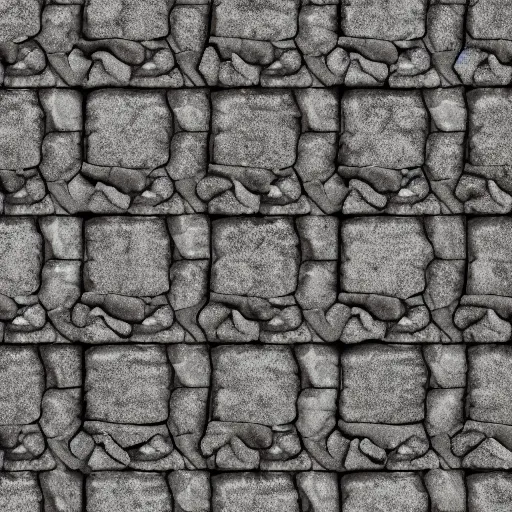 Prompt: cobblestone texture with flat lighting and no shadows