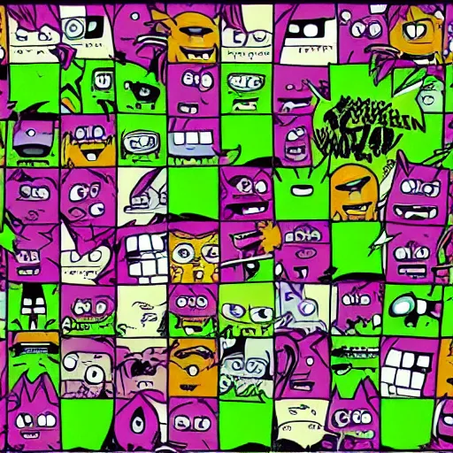 Image similar to cartoon networks invader zim