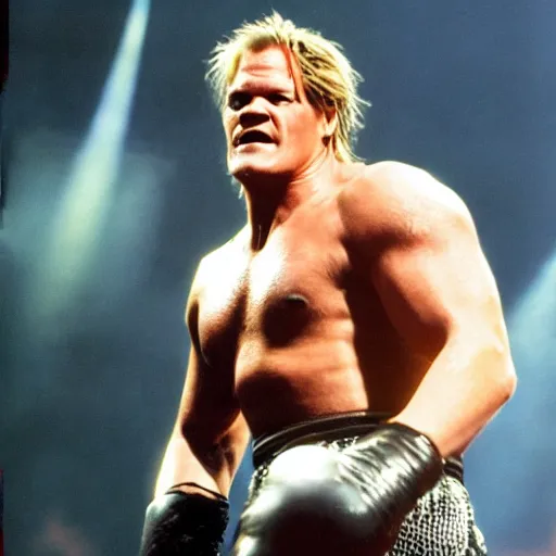 Image similar to chris jericho fighting king kong