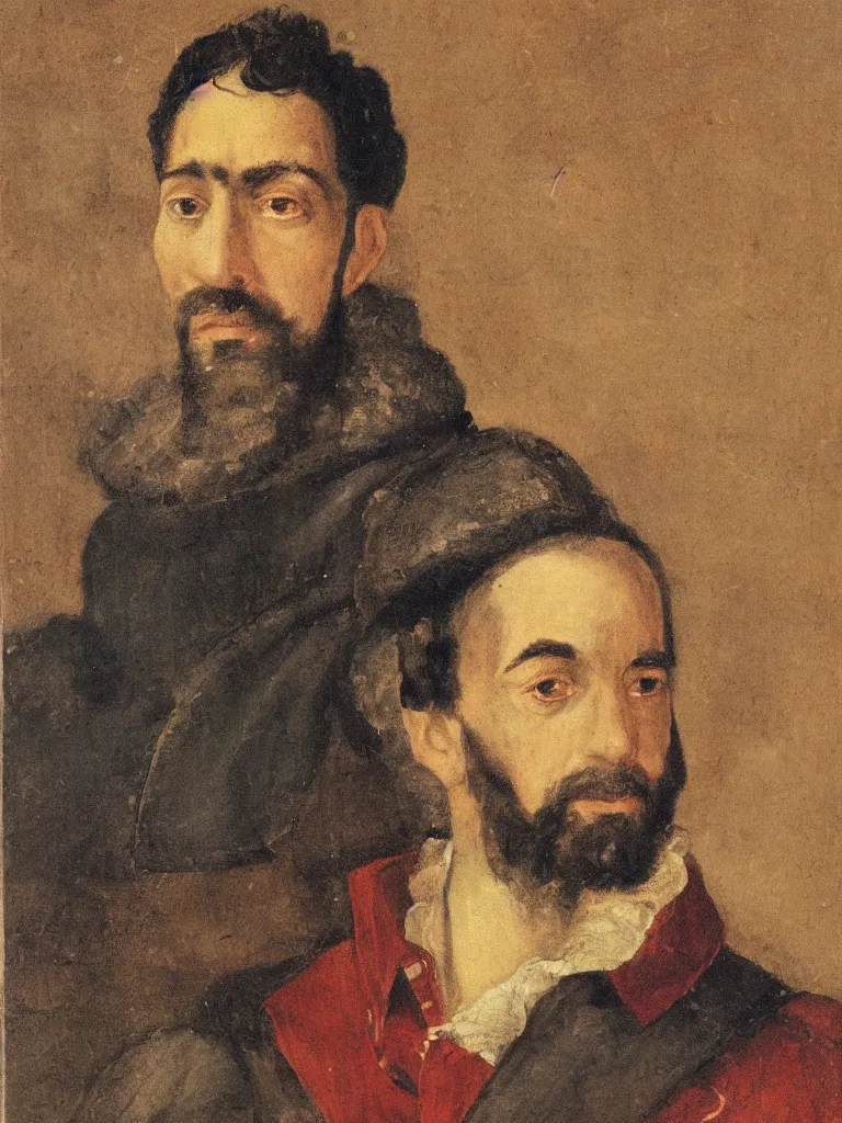 Image similar to Ferdanand Magellan , portrait by David friedric