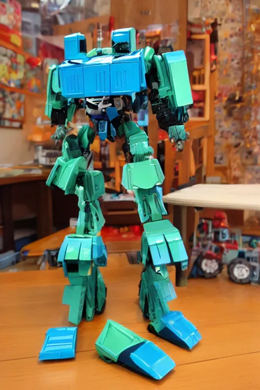 Image similar to a transformer toy