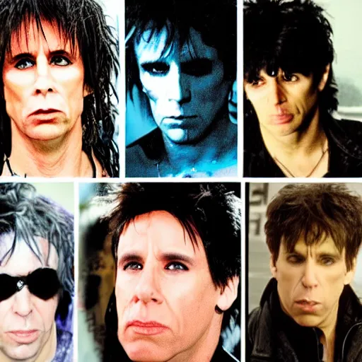 Prompt: derek zoolander the cure sandman tv show alec empire