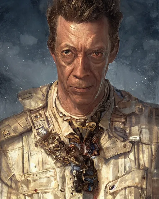 Image similar to portrait of don knotts, half man half limpet, fantasy character portrait, ultra realistic, concept art, intricate details, highly detailed by greg rutkowski, gaston bussiere, craig mullins, simon bisley