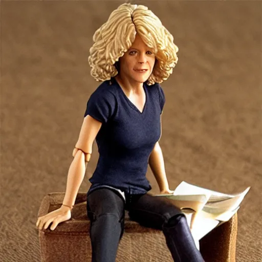 Prompt: Meg Ryan action figure