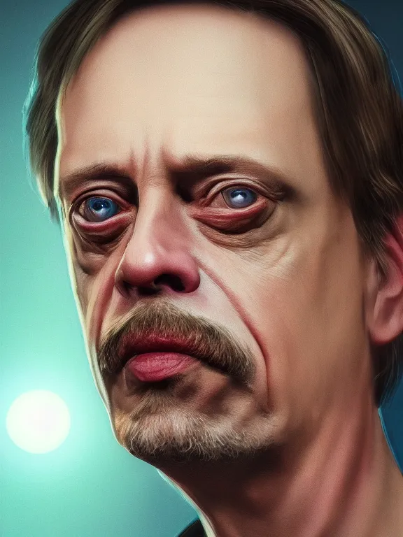 Prompt: portrait art of steve buscemi with a popsicle 8k ultra realistic , lens flare, atmosphere, glow, detailed,intricate, full of colour, cinematic lighting, trending on artstation, 4k, hyperrealistic, focused, extreme details,unreal engine 5, cinematic, masterpiece