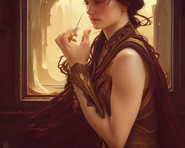 Image similar to photography of bruno walpoth, deep focus, d & d, fantasy, intricate, elegant, highly detailed, digital painting, artstation, concept art, matte, sharp focus, illustration, hearthstone, art by artgerm and greg rutkowski and alphonse mucha