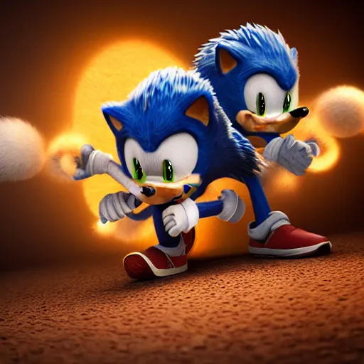 Sonic the Hedgehog render