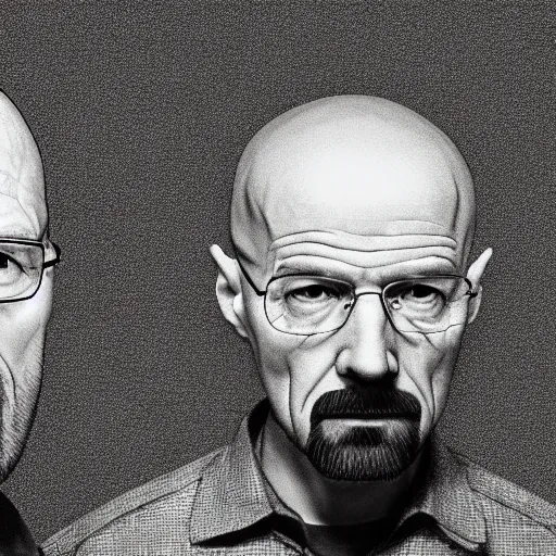 Prompt: andrew tate and walter white, basic photo, realistic, intricate, 8 k.