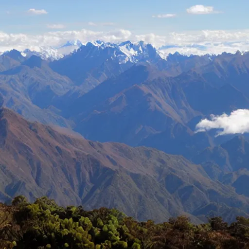 Image similar to cordillera de los andes