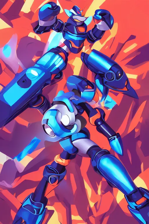 Image similar to hero 3 d megaman x zero rockman 2 0 2 2 switch game boss robot ninja mask helmet legacy collection fanart artsation, steetart gta 5 comics, behance hd by jesper ejsing, by rhads, makoto shinkai and lois van baarle, ilya kuvshinov, rossdraws global illumination ray tracing