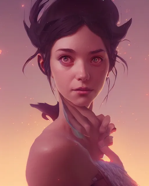 Prompt: highly detailed vfx portrait of a fantasy magic, unreal engine, greg rutkowski, loish, rhads, beeple, makoto shinkai and lois van baarle, ilya kuvshinov, rossdraws, tom bagshaw, alphonse mucha, global illumination, detailed and intricate environment