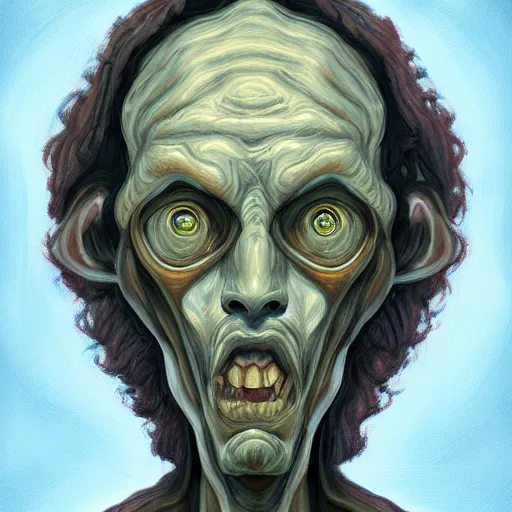 Image similar to portrait of demogorgan, highly detailed, centered, digital painting