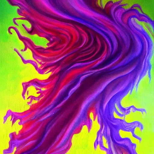 Prompt: a painting od a purple tornado in the style of leonardo da vinci