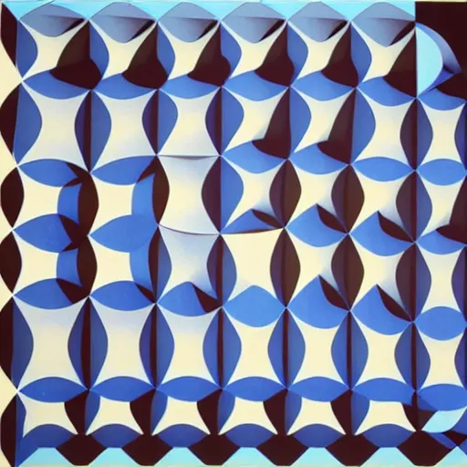 Prompt: art by victor vasarely