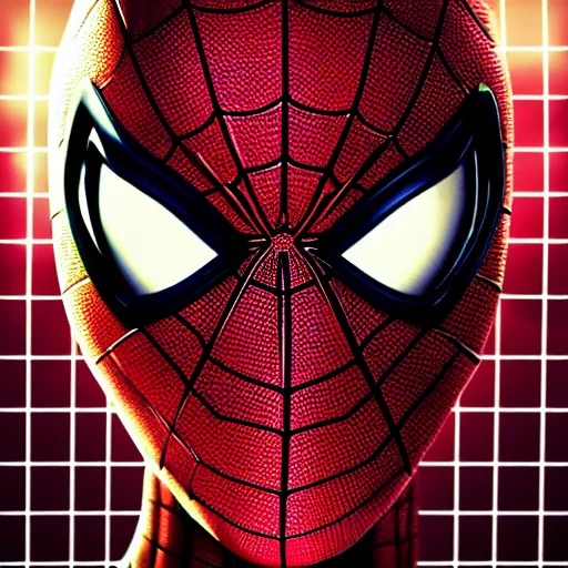 Prompt: spiderman, portrait, face symmetry, centered, anime style, disney character style, octane render, symetrical portrait, 3 d, pixar, disney, epic lighting, cinematic composition, hyperrealistic, 8 k