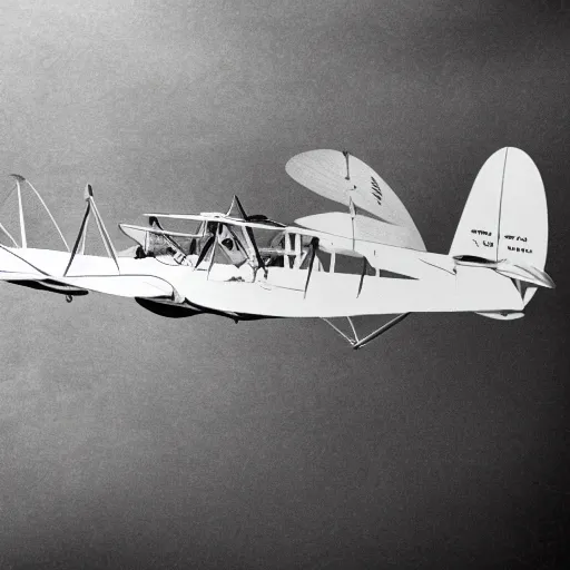 Prompt: Ursula little mermaid trending on Flickr flying wright brothers airplane in the style of Ansel Adams hyper detailed