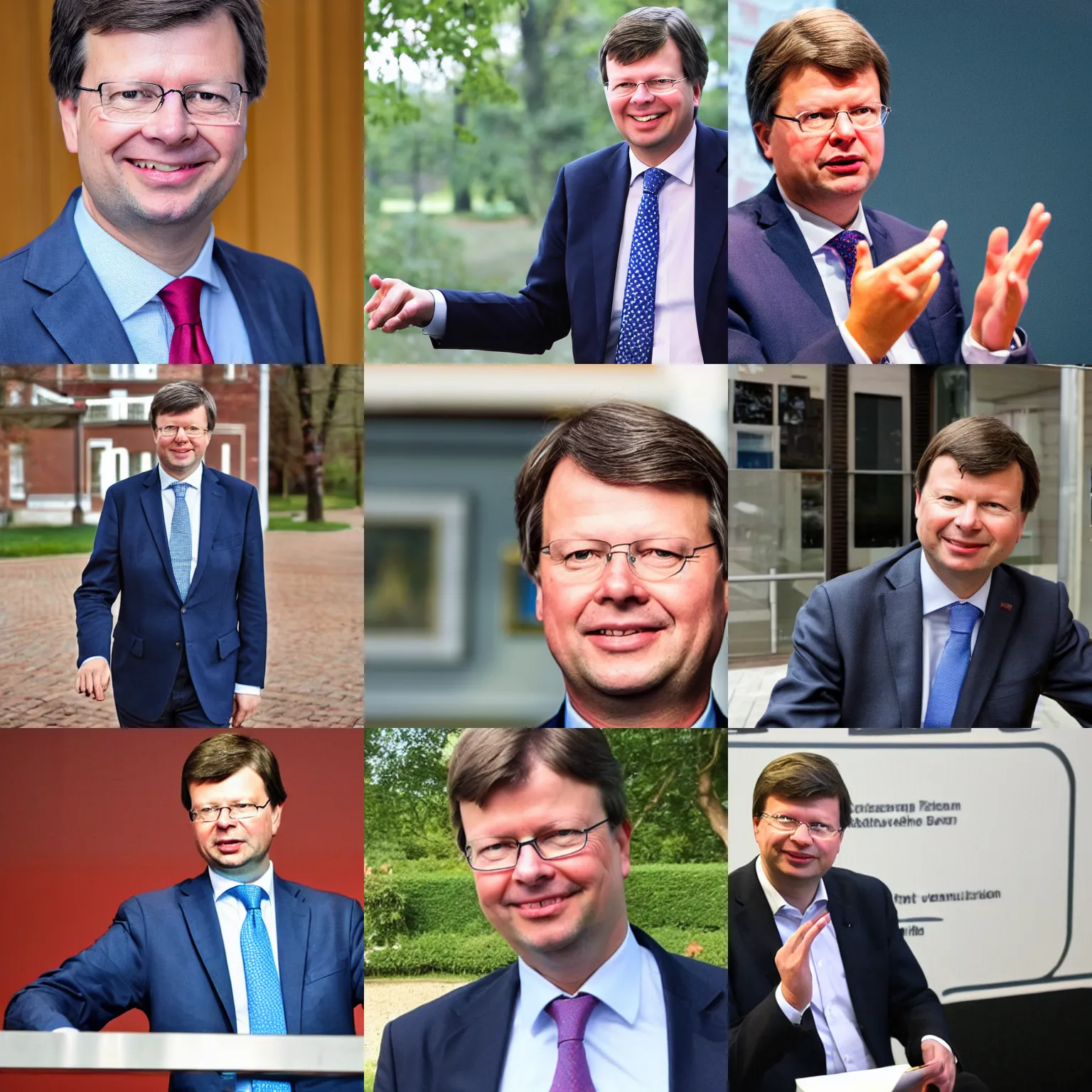 Prompt: jan Peter balkenende