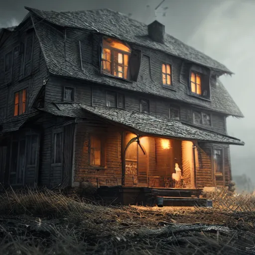 Prompt: Homeloaf, ultra realistic, concept art, intricate details, eerie, highly detailed, photorealistic, octane render, 8k, unreal engine