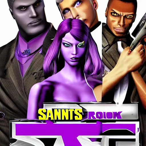 Image similar to saints row 2 ps 2 cover, highly detailed, 4 k