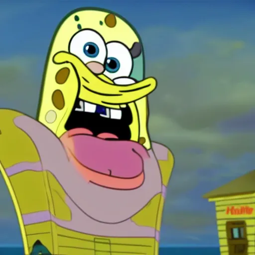 Prompt: drake in an episode of spongebob, realistic, 8 k, rtx, high detail,