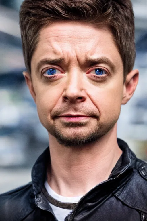 Image similar to topher grace as the terminator