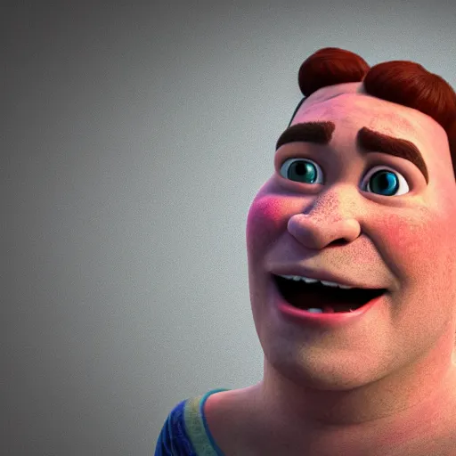 Prompt: Markiplier as a character in the movie Shrek, 3d render, 4k, detailed