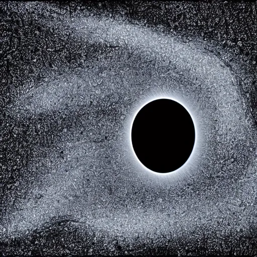 Prompt: black hole in the sky