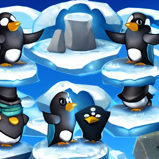 Image similar to this penguin game is the most popular steam game ever