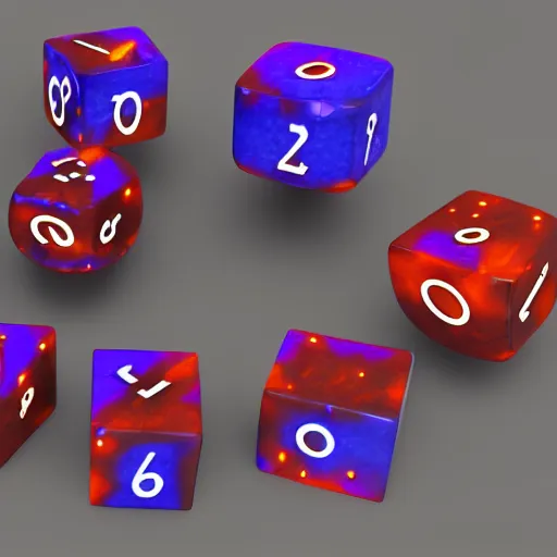 Prompt: darkseid's cosmic dice, dc comics, 4 th world, 3 d octante render