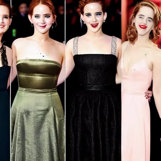 Image similar to jennifer lawrence emma watson eva green scarlet johansson