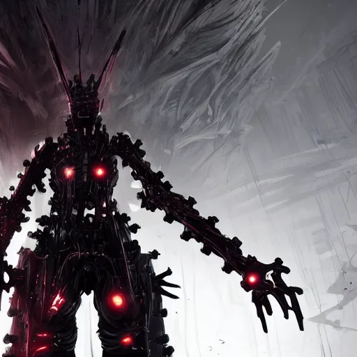 Image similar to horrifying tsutomu nihei blame biomechanoid, unreal engine, 8 k, ultra realistic, ultra detail